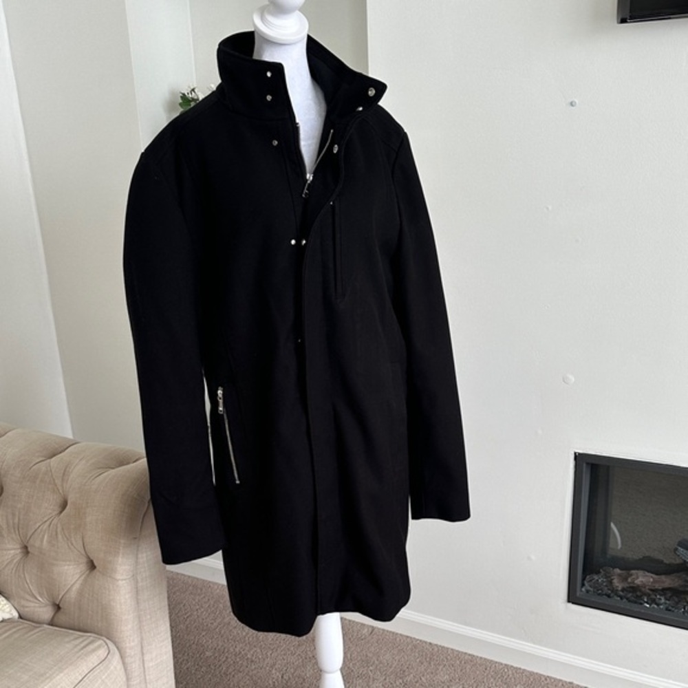 Zara Black Trench Coat